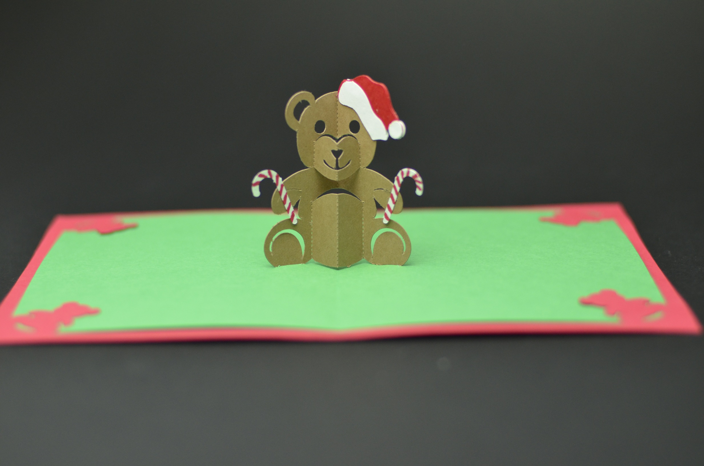chocoviolet: how to make teddy bear pop up card In Teddy Bear Pop Up Card Template Free