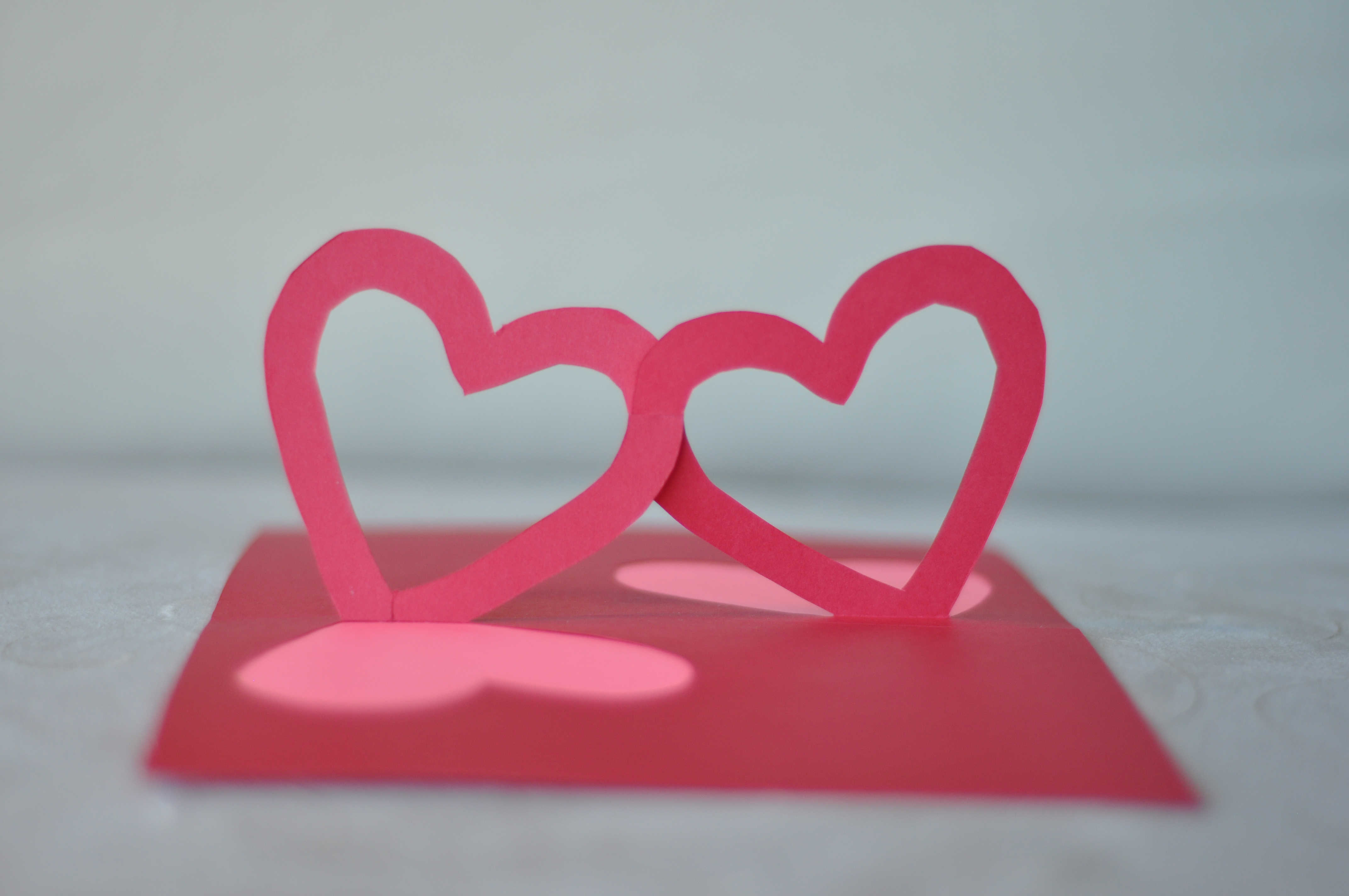 3D Heart Pop Up Card Template Pdf