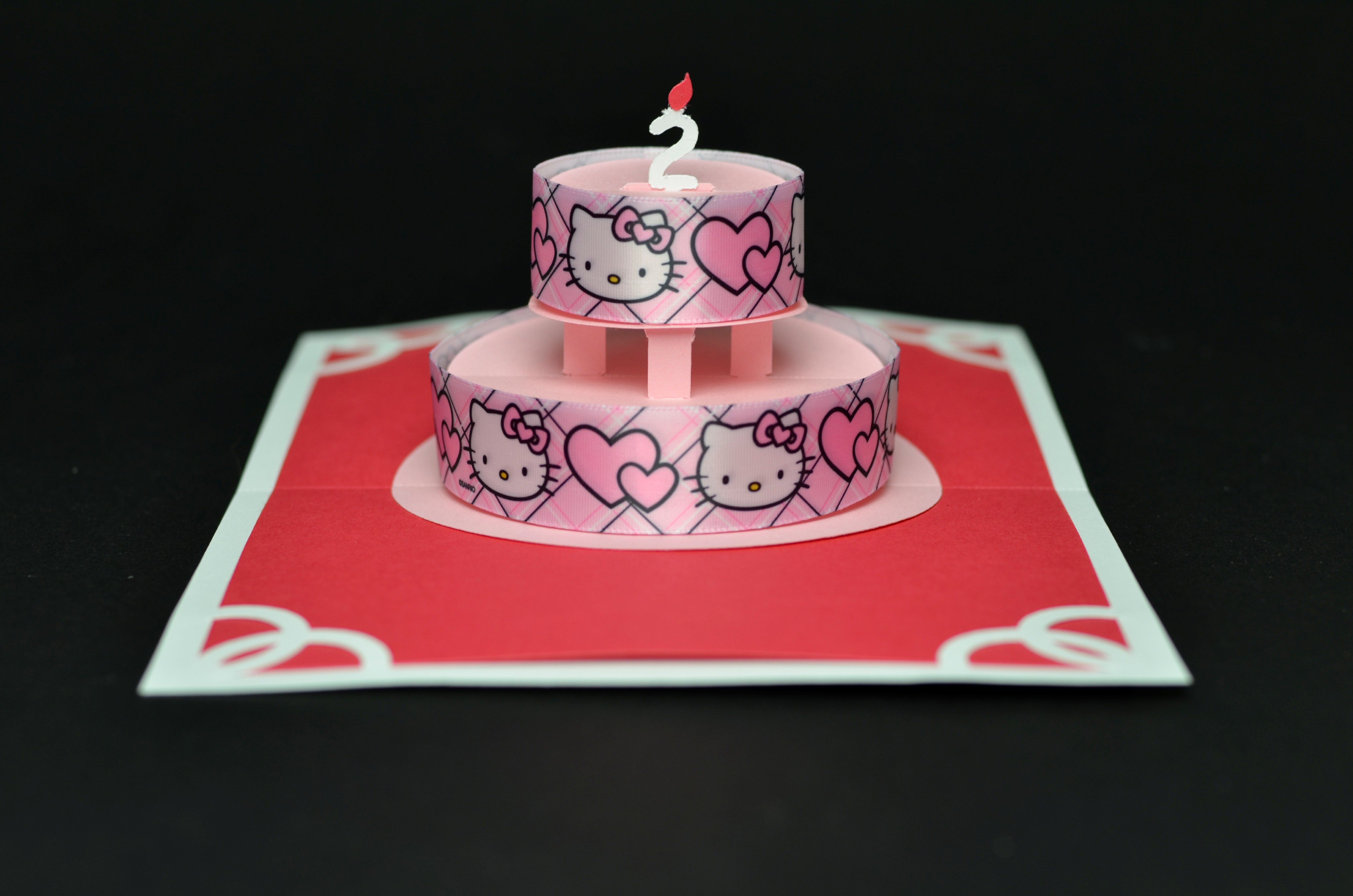 Hello Kitty Birthday Cake Pop Up Card Creative Pop Up Cards Hello Kitty Birthday Cake Pop Up Card Creative Pop Up Cards
