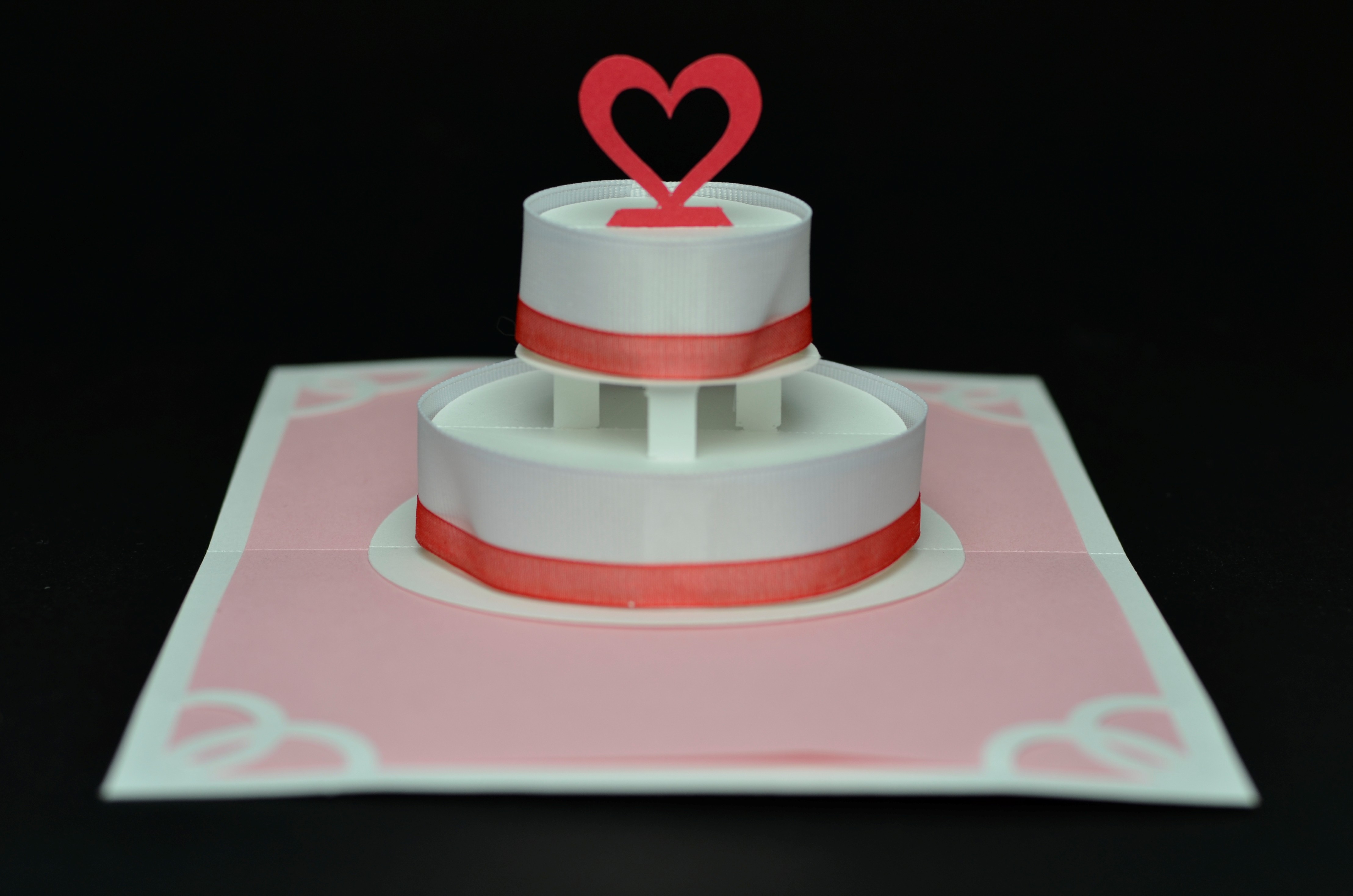 two-ribbon-wedding-cake-pop-up-card-creative-pop-up-cards