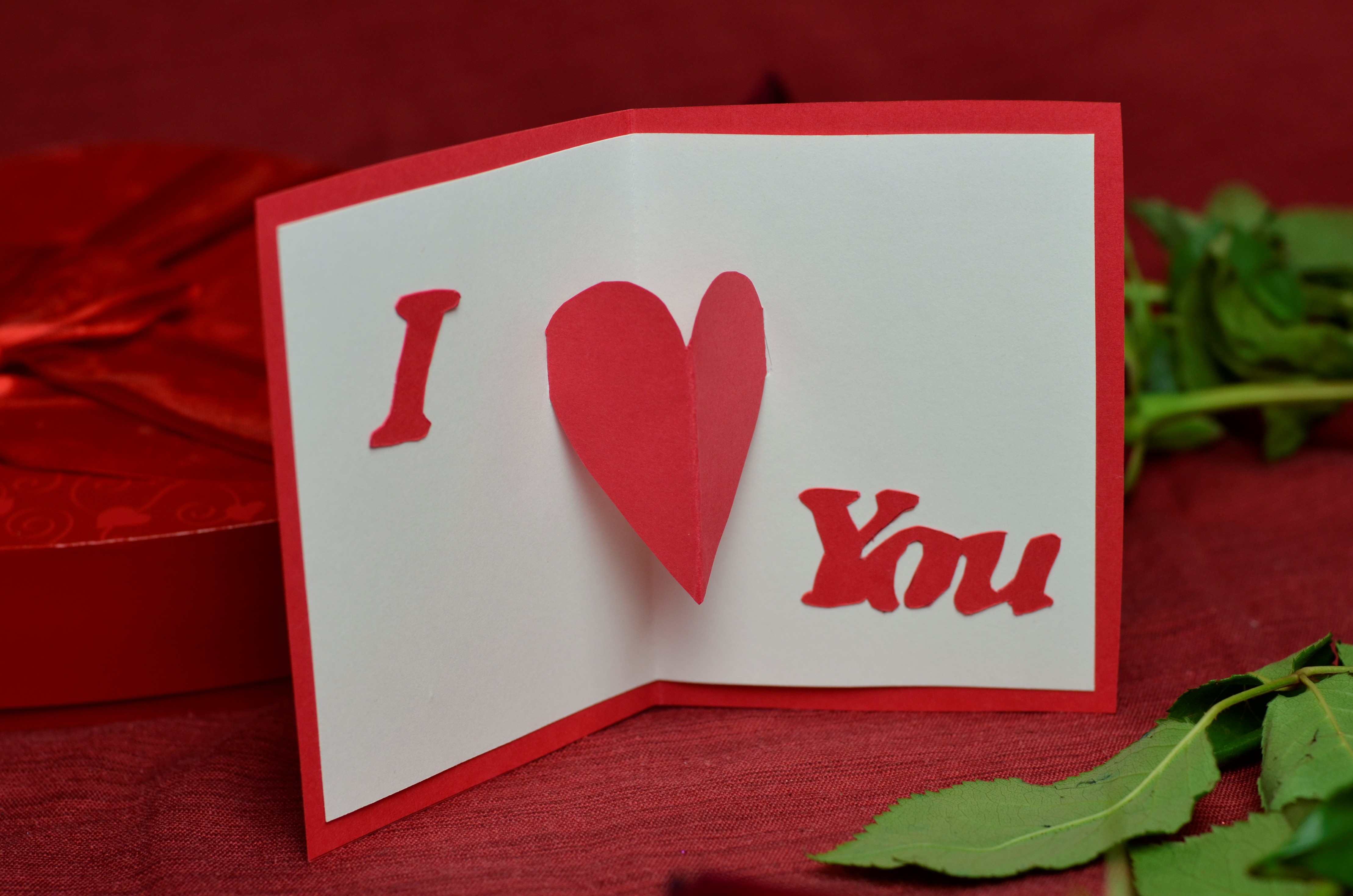 Pop Up Valentines Cards Templates