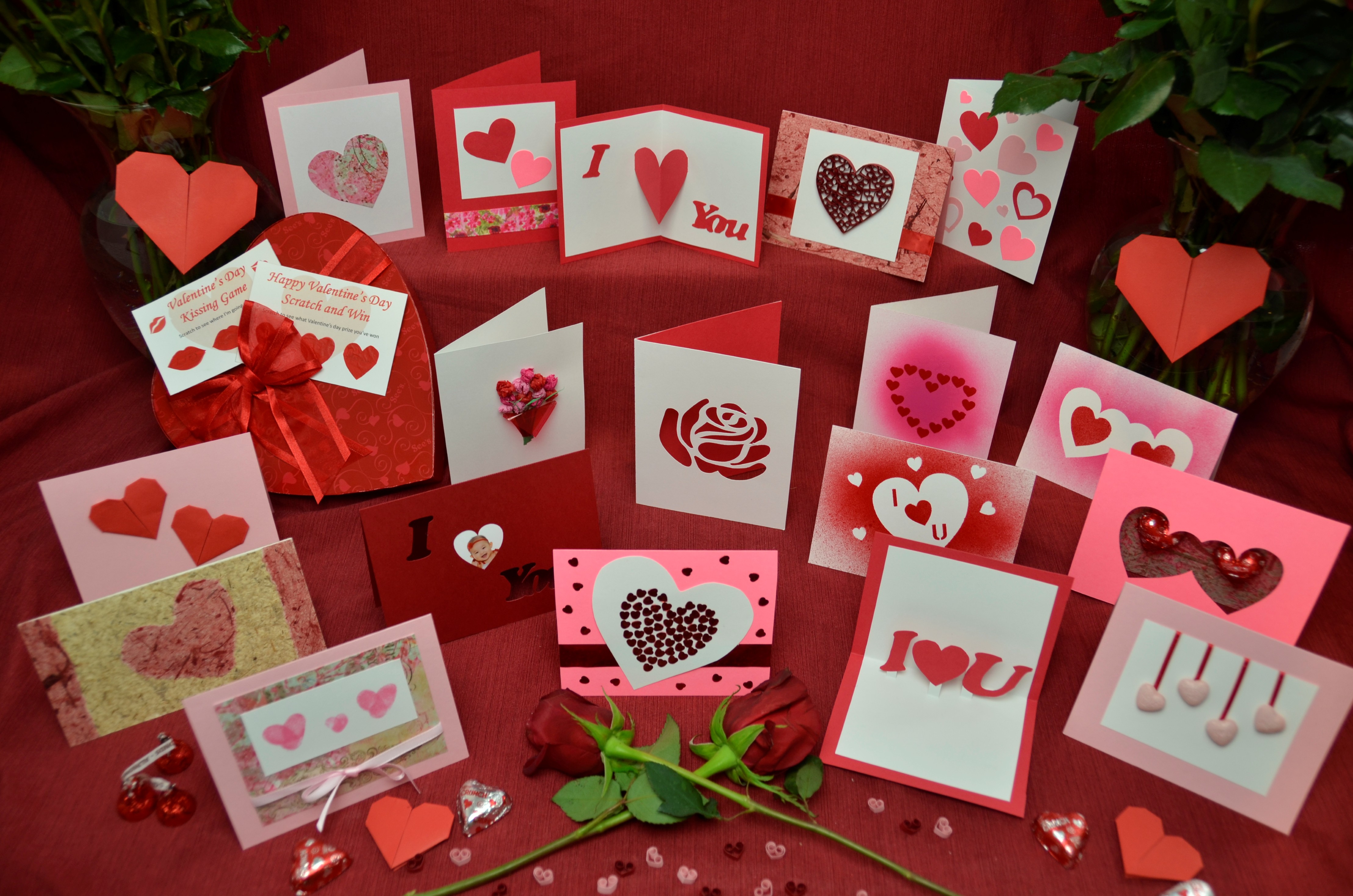 valentine day card making ideas