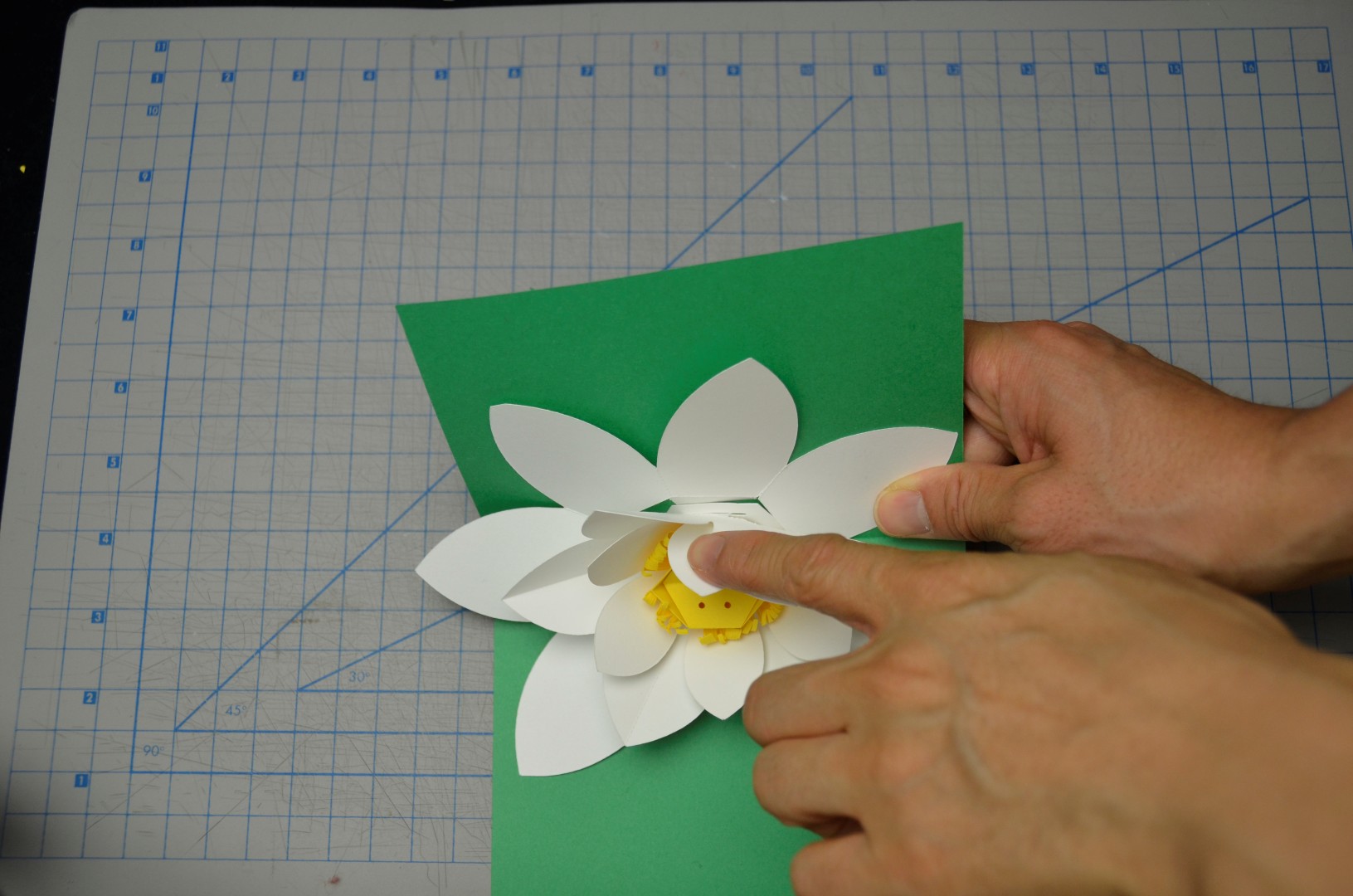 Mother's Day Lotus Flower PopUp Card Tutorial Creative Pop Up Cards