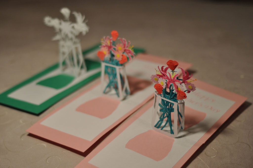 Download Flower Bouquet Pop Up Card Template - Creative Pop Up Cards