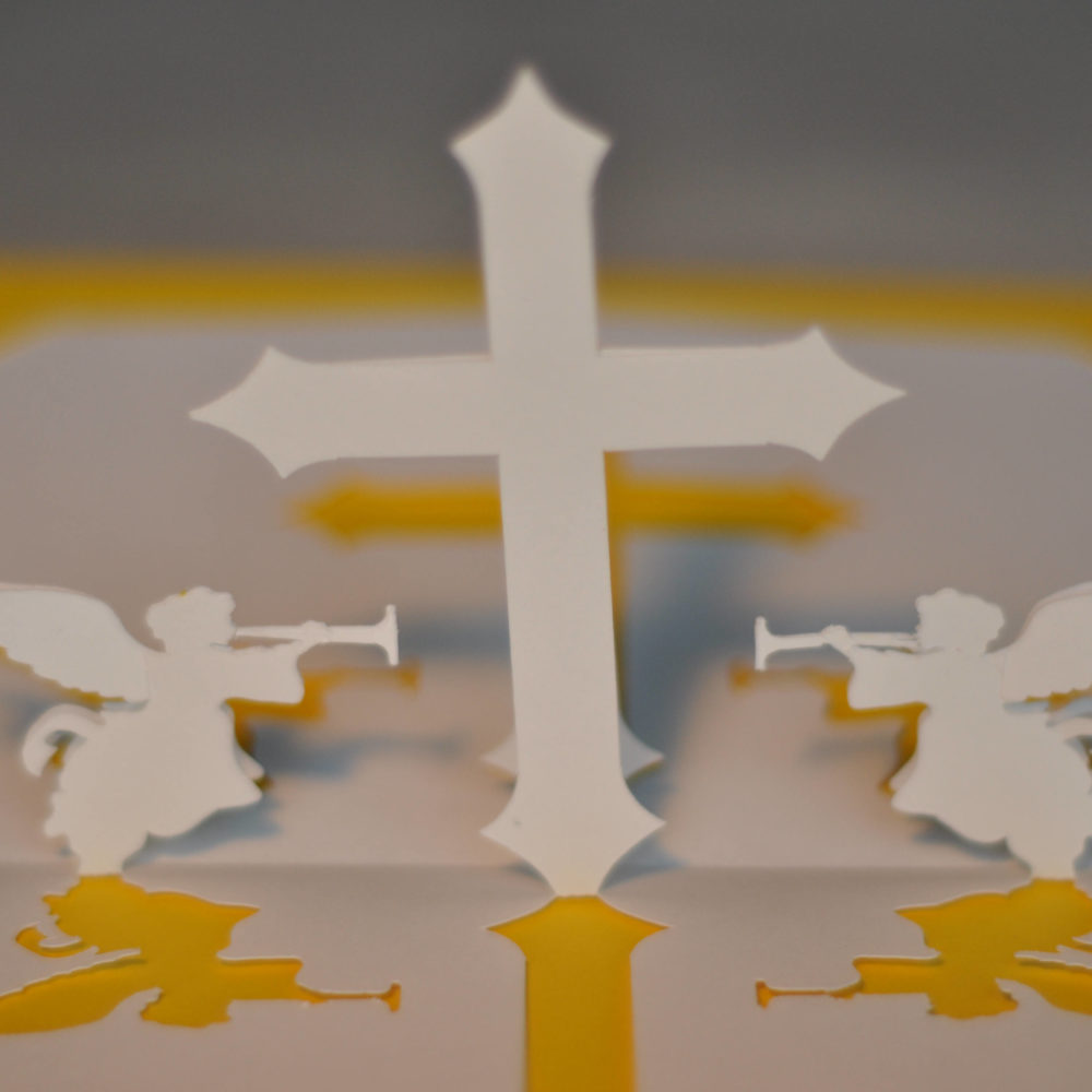 Christian Cross Pop Up Card Template Creative Pop Up Cards