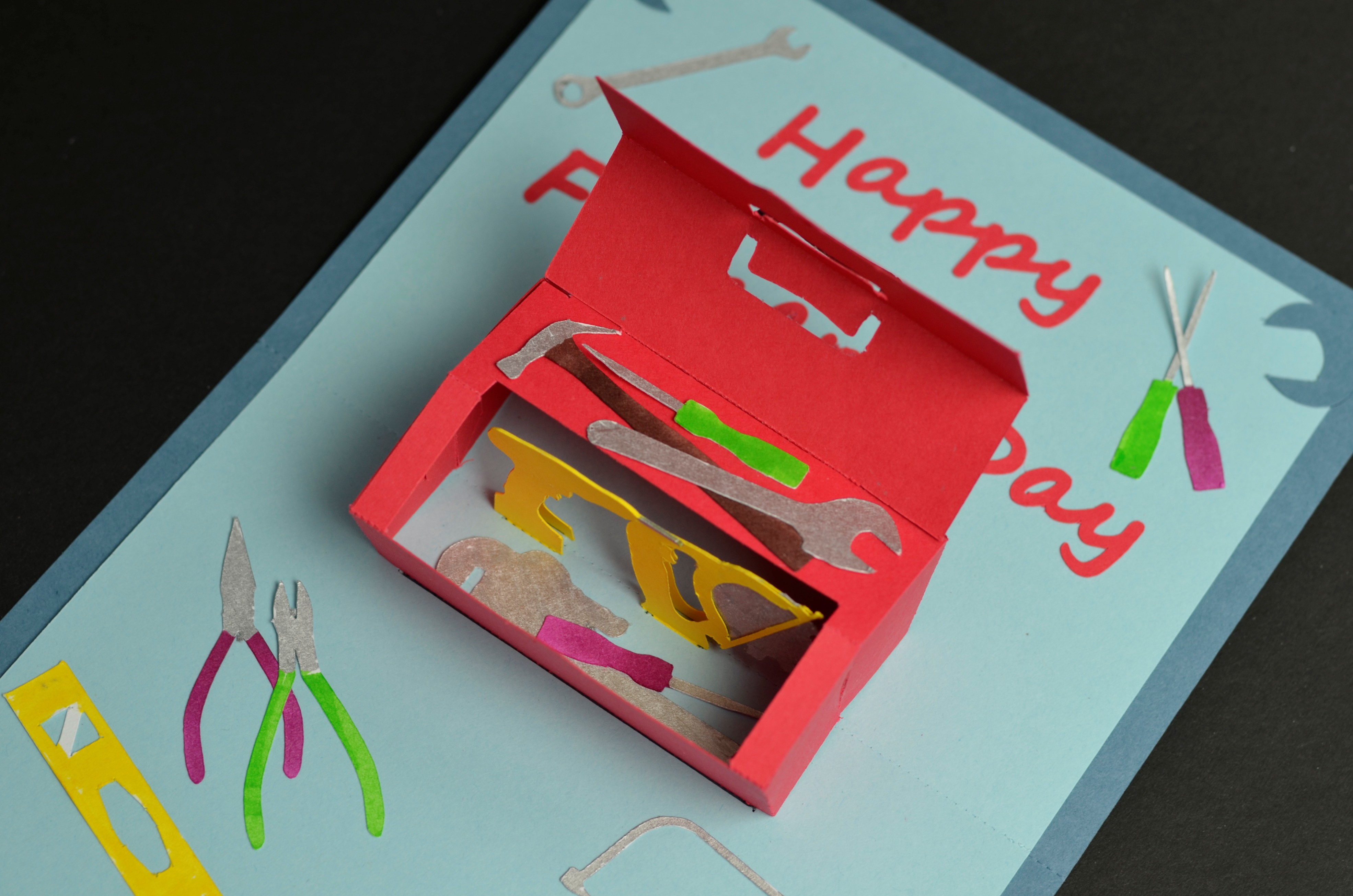 Birthday Card Popup Card Design Template