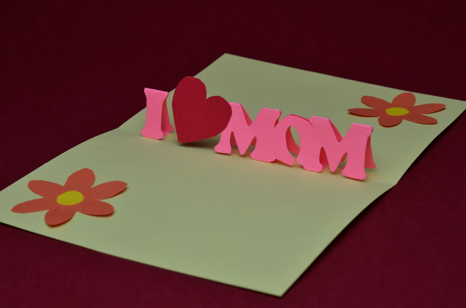 Download Simple Mother's Day Pop Up Card Template - Creative Pop Up ...