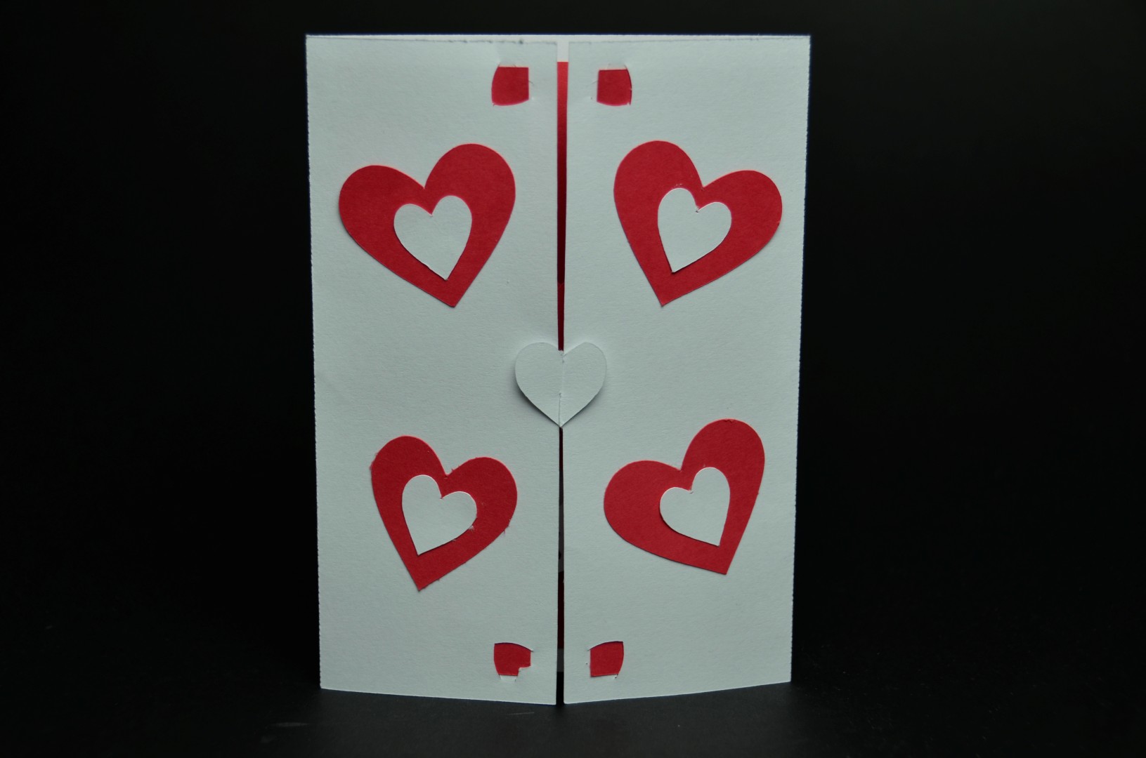 Twisting Hearts Pop Up Card Template With Twisting Hearts Pop Up Card Template