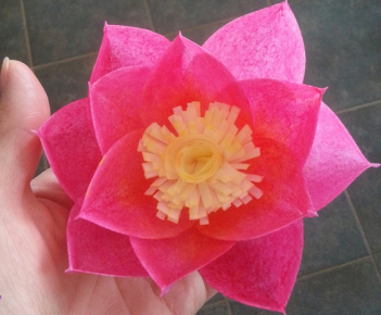 Paper Lotus Flower